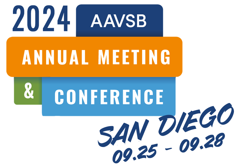 AAVSB 2024 conference logo