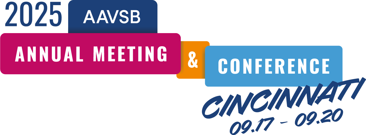 AAVSB Annual Meeting & Conference 2025 Horizontal Logo